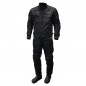 Textil Motorradkombi in schwarz, zweiteilig Textil Motorradkombi in schwarz, zweiteilig