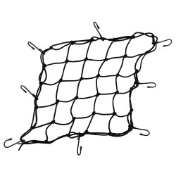 RO4101: Gepäcknetz mit 8 Haken in schwarz - 1