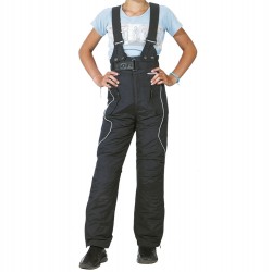 Roleff RO454K Kinder-Motorradhose – Wasserdicht, mit integrierten Hosenträgern und Nierengurt - 1