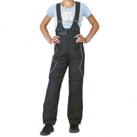 Roleff RO454K Kinder-Motorradhose – Wasserdicht, mit integrierten Hosenträgern und Nierengurt - 1