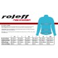RO1502 - Motorradjacke für Damen in Schwarz / Neongelb