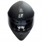 RO813 - Schwarzer Integralhelm mit Sonnenvisier RO813 - Schwarzer Integralhelm mit Sonnenvisier