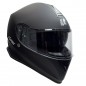 RO813 - Schwarzer Integralhelm mit Sonnenvisier RO813 - Schwarzer Integralhelm mit Sonnenvisier