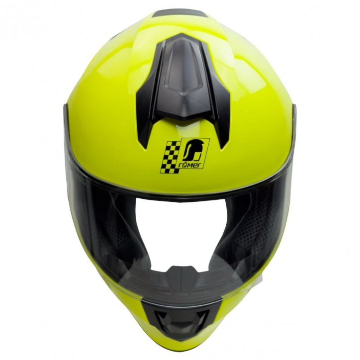 RO5019 - Kinder Motorradhelm in Neongelb