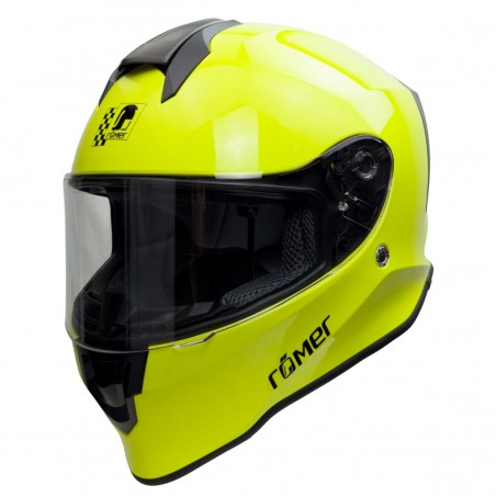 RO5019 - Kinder Motorradhelm in Neongelb