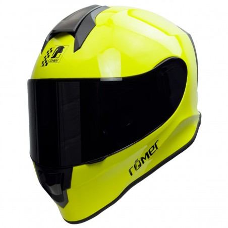 RO5019 - Kinder Motorradhelm in Neongelb - 1