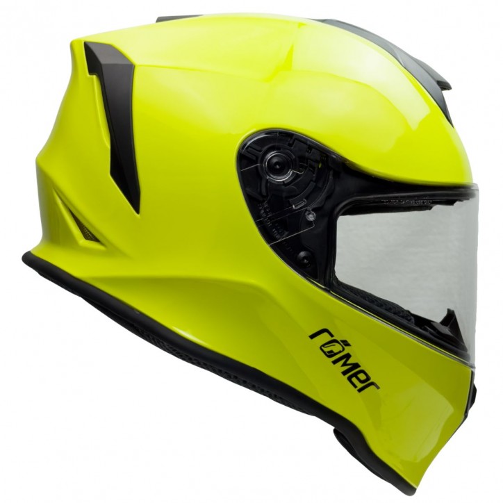 RO5019 - Kinder Motorradhelm in Neongelb