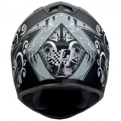 RO20030 - Integralhelm in Silberdekor - 3