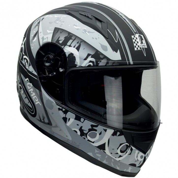 RO20030 - Integralhelm in Silberdekor RO20030 - Integralhelm in Silberdekor