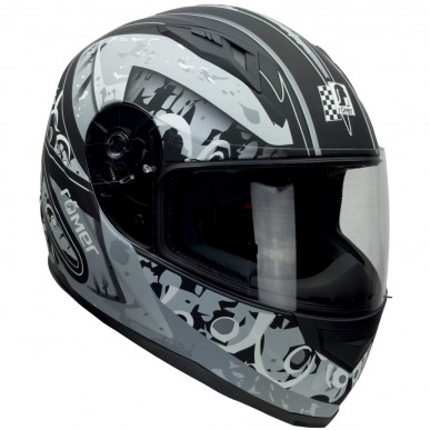RO20030 - Integralhelm in Silberdekor - 4