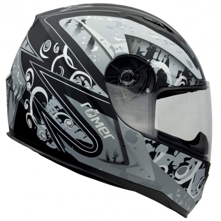 RO20030 - Integralhelm in Silberdekor RO20030 - Integralhelm in Silberdekor