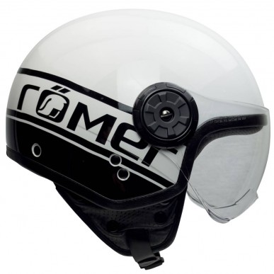 Motorrad- Jethelm - Hochglanz Lackierung & Pilotenvisier - 5