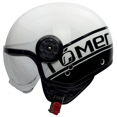 Motorrad- Jethelm - Hochglanz Lackierung & Pilotenvisier - 2