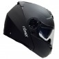 RO20055 - Schwarzer Klapphelm mit integriertem Sonnenvisier RO20055 - Schwarzer Klapphelm mit integriertem Sonnenvisier