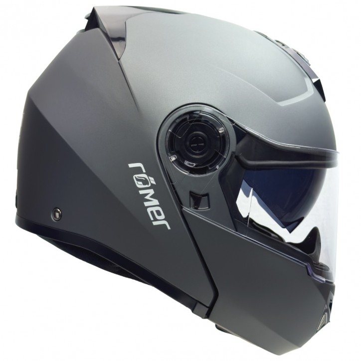 RO20056 - Klapphelm mit integriertem Sonnenvisier in Titanium RO20056 - Klapphelm mit integriertem Sonnenvisier in Titanium