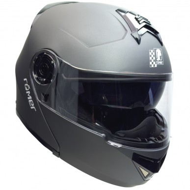 RO20056 - Klapphelm mit integriertem Sonnenvisier in Titanium - 4