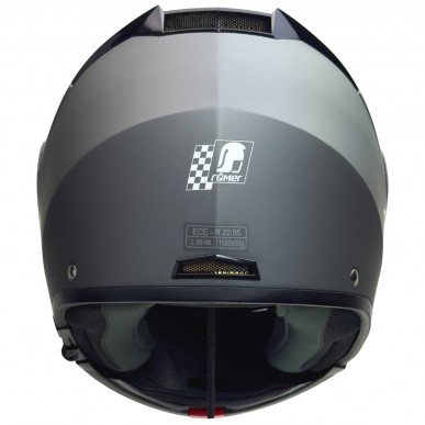 RO20056 - Klapphelm mit integriertem Sonnenvisier in Titanium - 3
