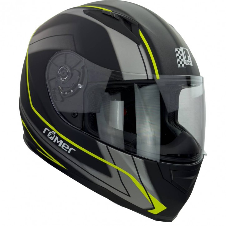RO201706 - Integralhelm in Schwarz, Gelb RO201706 - Integralhelm in Schwarz, Gelb