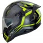 RO202211 - Integralhelm mit Sonnenvisier, Neongelb glänzend RO202211 - Integralhelm mit Sonnenvisier, Neongelb glänzend