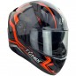 RO202212 - Integralhelm mit Sonnenvisier, Neonorange glänzend RO202212 - Integralhelm mit Sonnenvisier, Neonorange glänzend