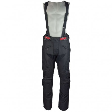 Roleff RO470 Motorradhose – Wasserdicht, atmungsaktiv & mit Protektoren, Thermofutter und abnehmbaren Hosenträgern