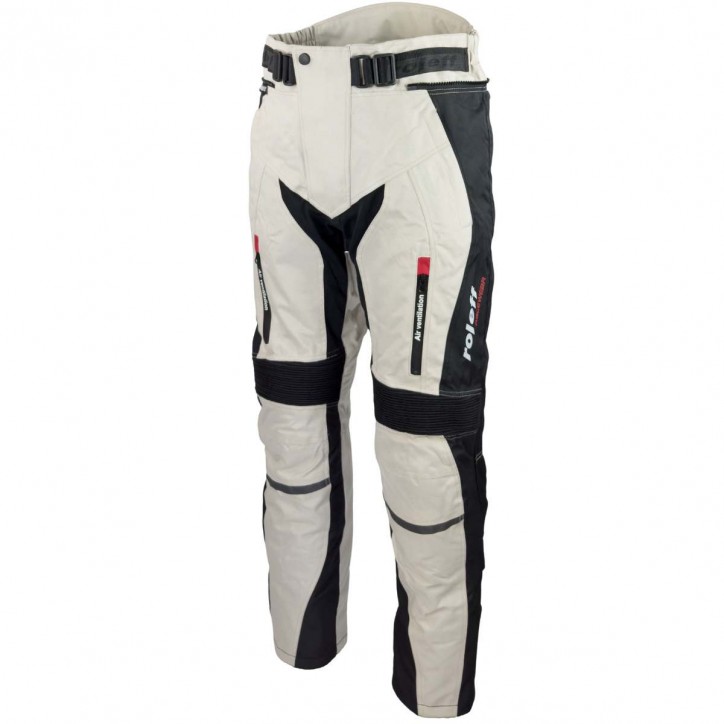 RO1524 - Helle Motorradhose mit Belüftungssystem und Stretch-Einsätzen