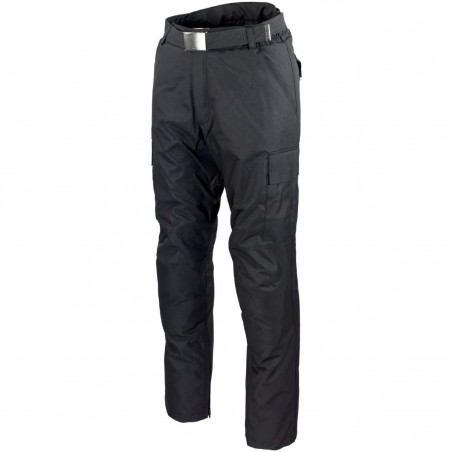RO17000 - M89 Textil-Motorradhose, schwarz mit Koppel & Protektoren - 1