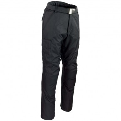 RO17000 - M89 Textil-Motorradhose, schwarz mit Koppel & Protektoren - 3