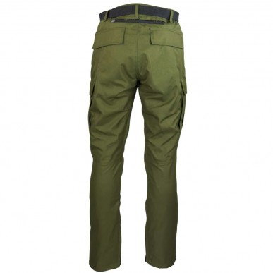 RO17002 - M89 Textil-Motorradhose, oliv mit Koppel & Protektoren - 4