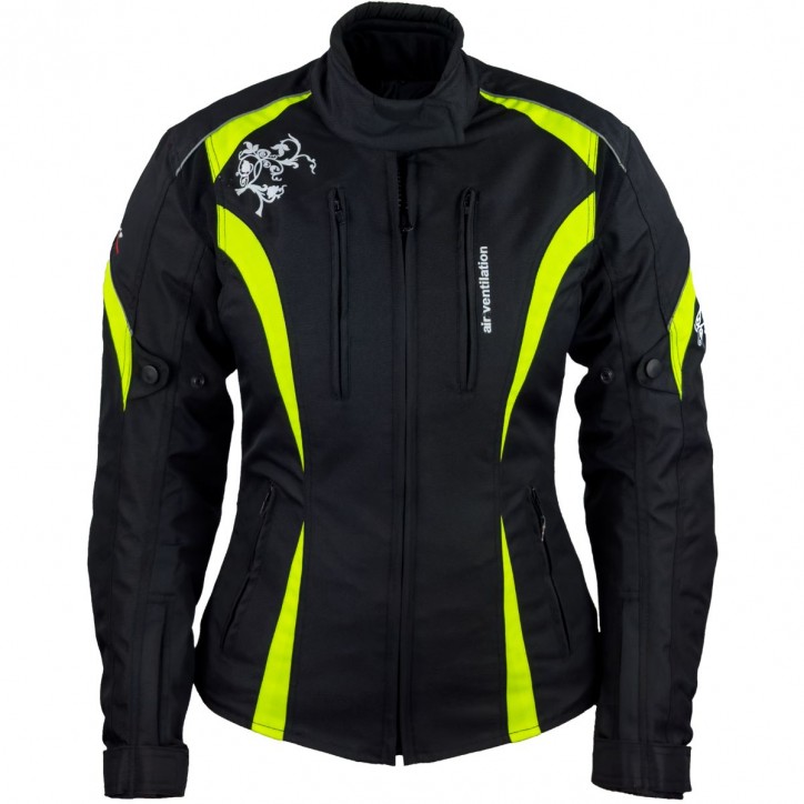 Roleff RO1502 Damen Motorradjacke – Sportlich, atmungsaktiv & mit Protektoren Roleff RO1502 Damen Motorradjacke – Sportlich, atmungsaktiv & mit Protektoren