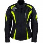 RO1502 - Motorradjacke für Damen in Schwarz / Neongelb RO1502 - Motorradjacke für Damen in Schwarz / Neongelb