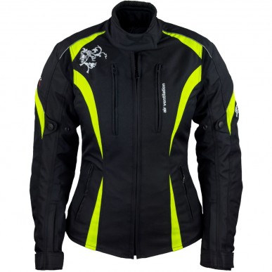 Roleff RO1502 Damen Motorradjacke – Sportlich, atmungsaktiv & mit Protektoren - 2