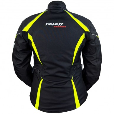 Roleff RO1502 Damen Motorradjacke – Sportlich, atmungsaktiv & mit Protektoren - 4