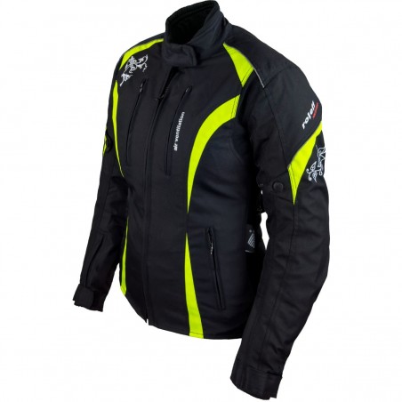Roleff RO1502 Damen Motorradjacke – Sportlich, atmungsaktiv & mit Protektoren - 1