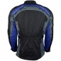 RO783 - Motorradjacke mit entnehmbarer Regenmembrane - Belüftung - CE Protektoren - Schwarz / Blau RO783 - Motorradjacke mit entnehmbarer Regenmembrane - Belüftung - CE Protektoren - Schwarz / Blau