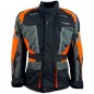 RO16012 - Motorradjacke in Schwarz / Orange RO16012 - Motorradjacke in Schwarz / Orange