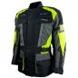 RO16013 - Motorradjacke in Schwarz / Neongelb