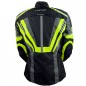 RO16013 - Motorradjacke in Schwarz / Neongelb RO16013 - Motorradjacke in Schwarz / Neongelb