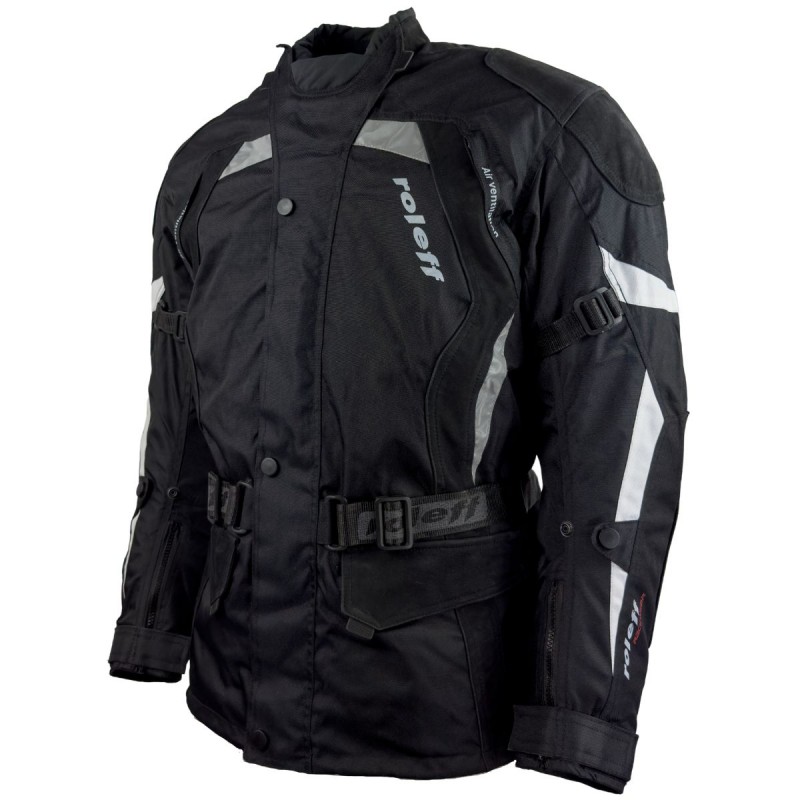 Roleff RO594 Motorradjacke – Robuste 3-in-1 Jacke mit Nubukleder & Protektoren - 1