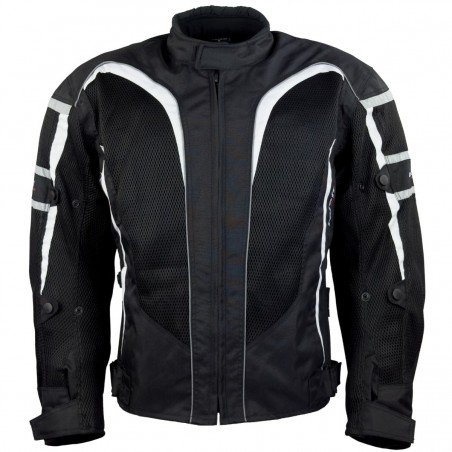 Roleff RO607 Sommer-Motorradjacke – Leicht, atmungsaktiv & sicher