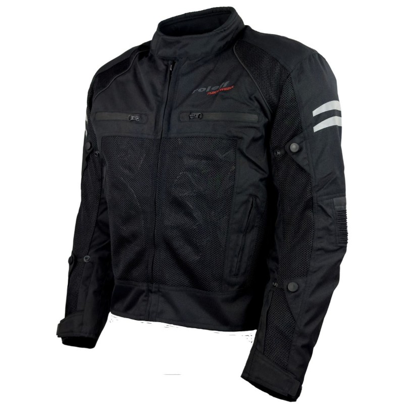 Luftige Sommerjacke mit entnehmbarer Regenmembrane Luftige Sommerjacke mit entnehmbarer Regenmembrane
