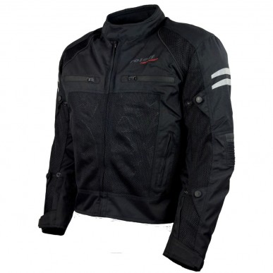 Roleff RO613 Mesh Motorradjacke – Atmungsaktiv mit Klimamembrane - 1