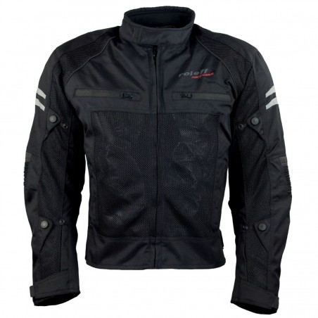 Roleff RO613 Mesh Motorradjacke – Atmungsaktiv mit Klimamembrane