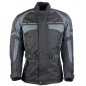 RO701 - Motorradjacke in Schwarz / Grau RO701 - Motorradjacke in Schwarz / Grau