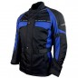 RO702 - Motorradjacke in Schwarz / Blau RO702 - Motorradjacke in Schwarz / Blau