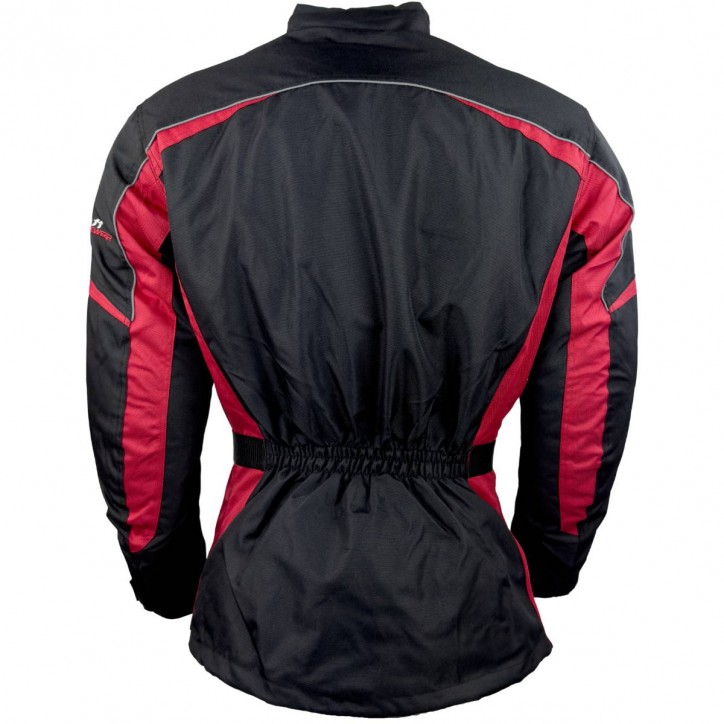 RO703 - Motorradjacke in Schwarz / Rot RO703 - Motorradjacke in Schwarz / Rot