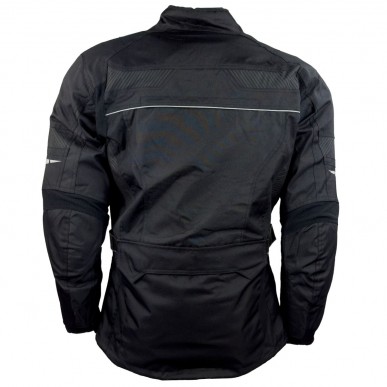 Roleff RO774 Motorradjacke – Schwarz, wasserdicht, atmungsaktiv & mit Protektoren - 4