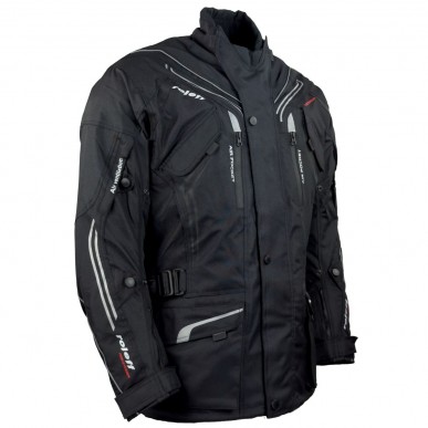 Roleff RO15111 Motorradjacke – Schwarz, reflektierend, wasserdicht, atmungsaktiv & mit Protektoren - 3