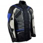 RO15112 - Motorradjacke in Schwarz / Grau / Weiß / Blau RO15112 - Motorradjacke in Schwarz / Grau / Weiß / Blau