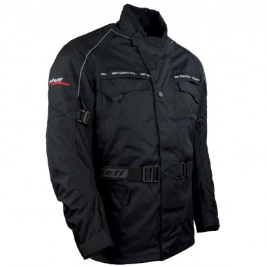 Roleff RO700 Motorradjacke – Preiswert, Robust & Sicher in Schwarz - 3